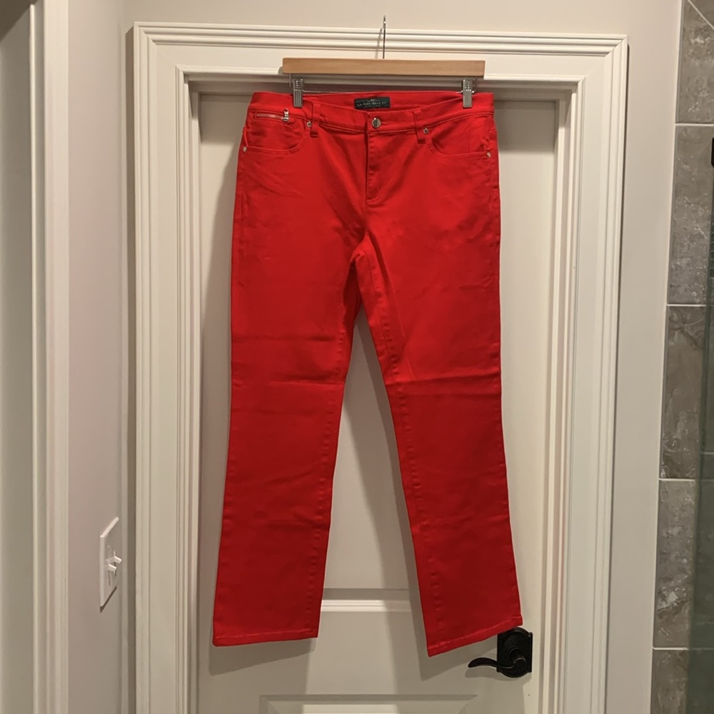 Lauren Jeans Co. by Ralph Lauren Red Jeans size 14